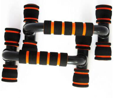 H-Shaped Push Up Stand Sponge Hand Grips ABS Fitness Chest Training Grip Bar Fitness Exercise Trainer