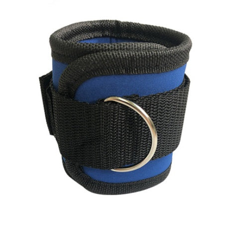 New D-Ring Ankle Strap Buckle Adjustable Ankle Weights Gym Leg Ankle Cuff Power Weight Lifting Fitness Rope 1/2 Piece
