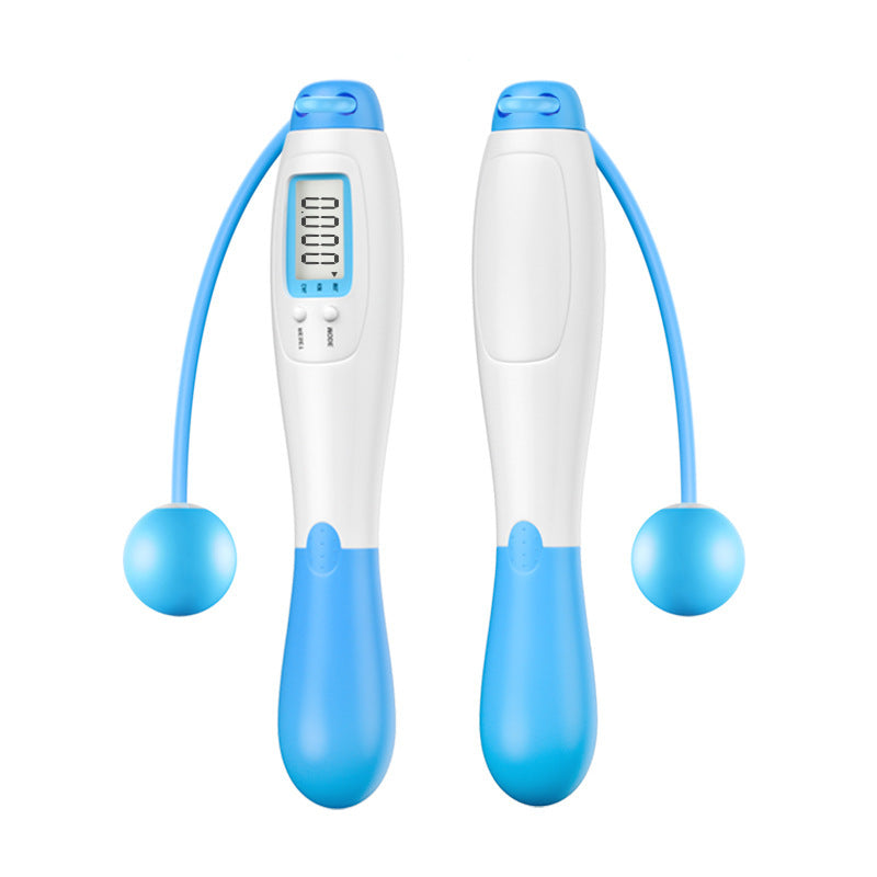 Cordless Skipping Rope, Smart Electronic Digital Wireless Skipping Rope, Calorie Burning, Fitness, Bodybuilding, Exercise, Skipping Rope