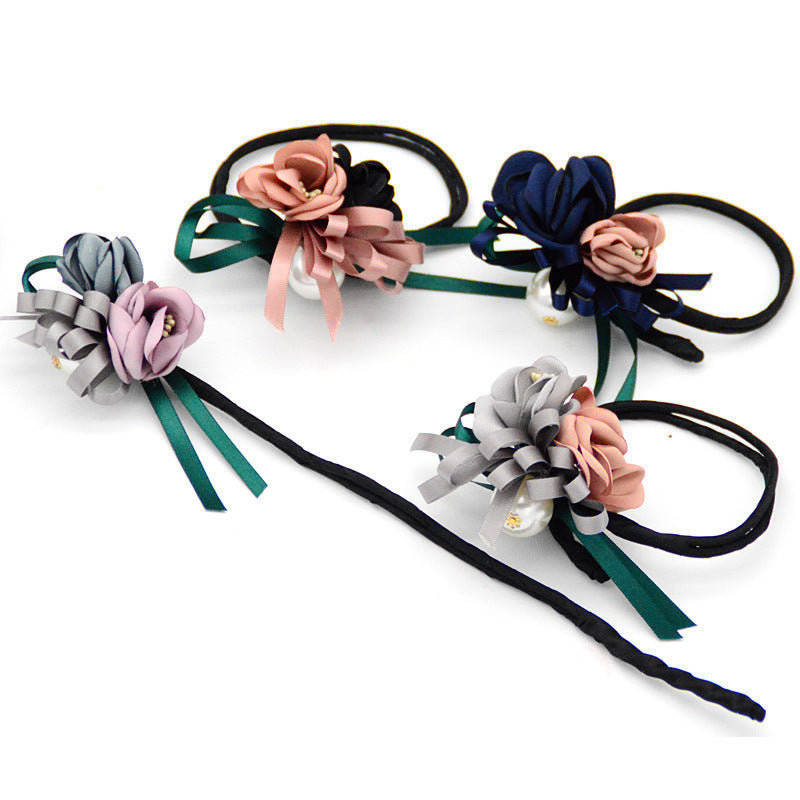 ヘアエラスティック韓国風スタイリングヘッドドレスヘアアクセサリー