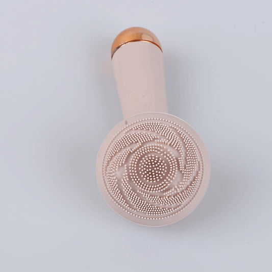 電動フェイスウォッシュクリーナー・ シリコンフェイス洗顔ブラシ