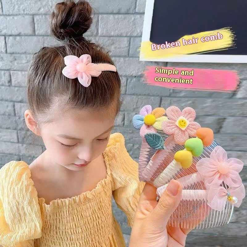 子供用前髪ヘアコーム 、インターネットセレブ バックヘッドバレッタ
