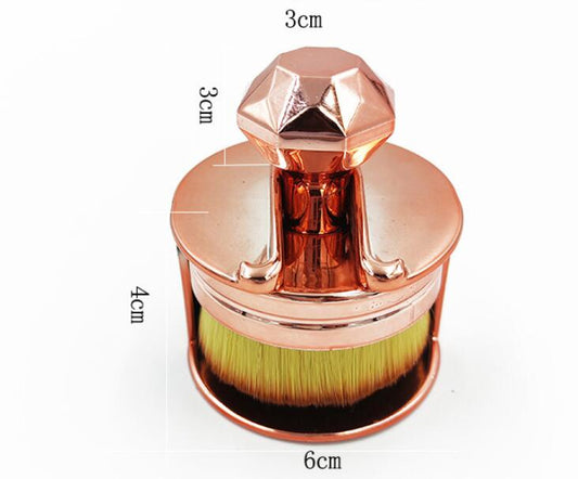 便利なプッシュプルシールブラシ メイクブラシ