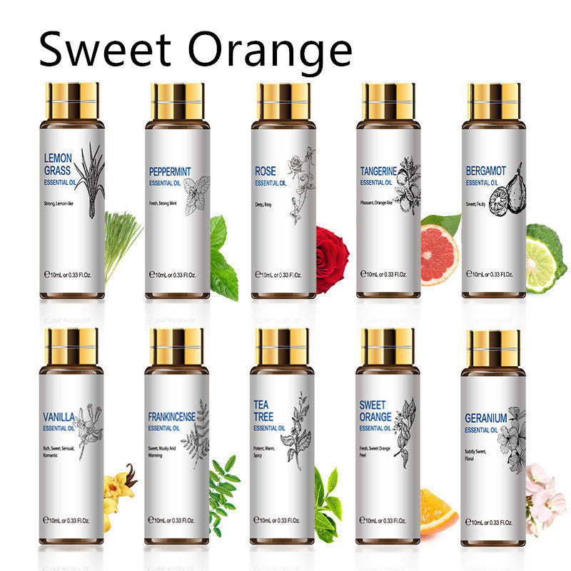 植物アロマセラピーエッセンシャルオイル 10ml・ ラベンダー・ バラ ・ティーツリー