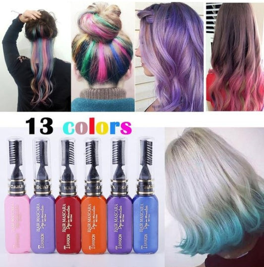 temporary hair color mascara