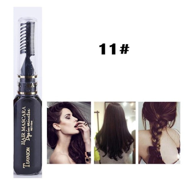temporary hair color mascara