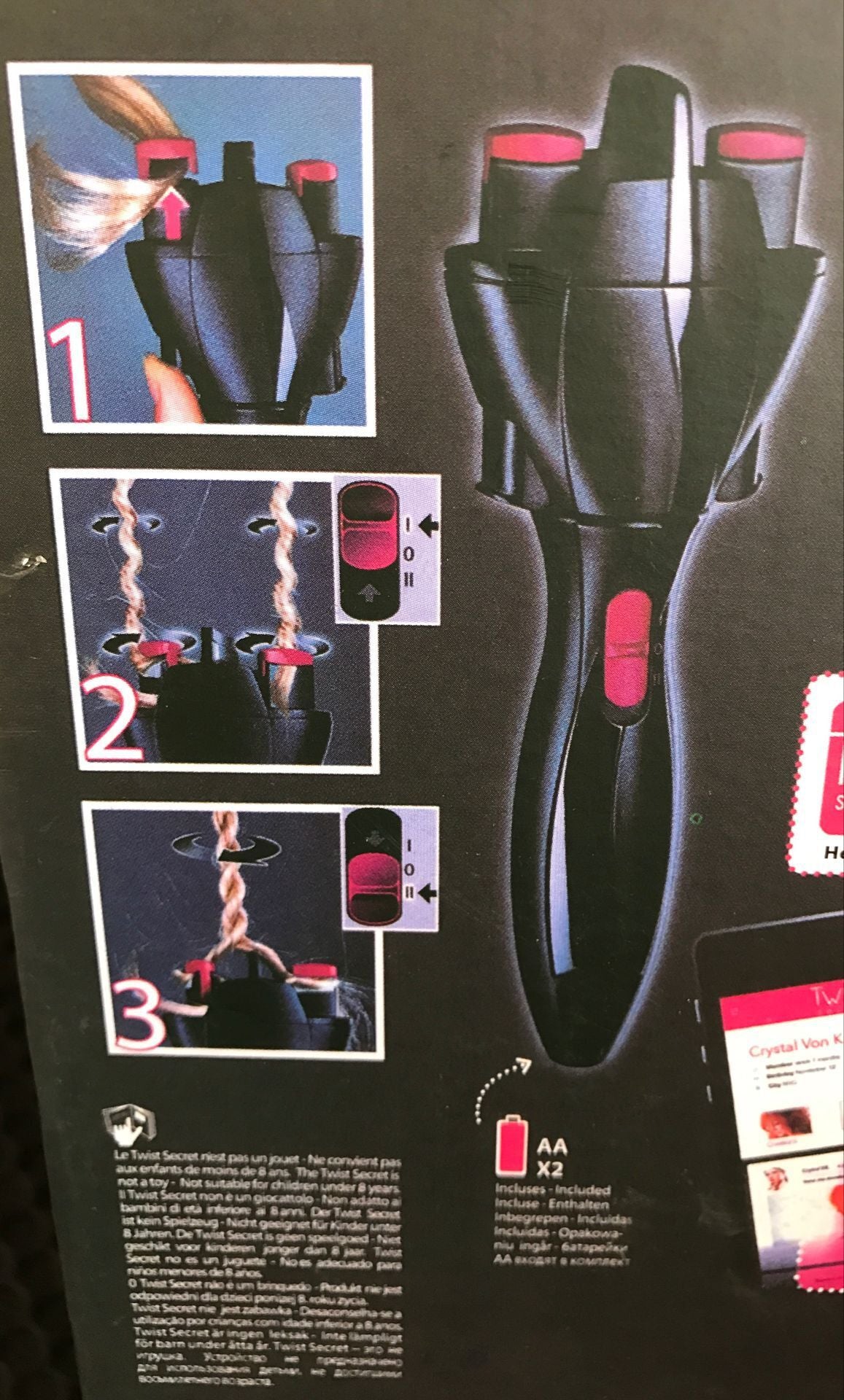 自動ヘアブレーダー ヘアツイスター USB電動編み機 DIYマジックローラー