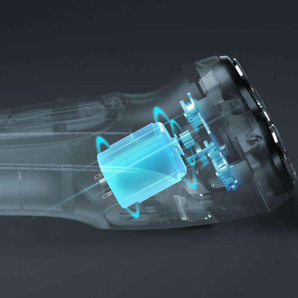 レーザー電気シェーバー・ 洗浄可能な髭剃り機 3D タイプC