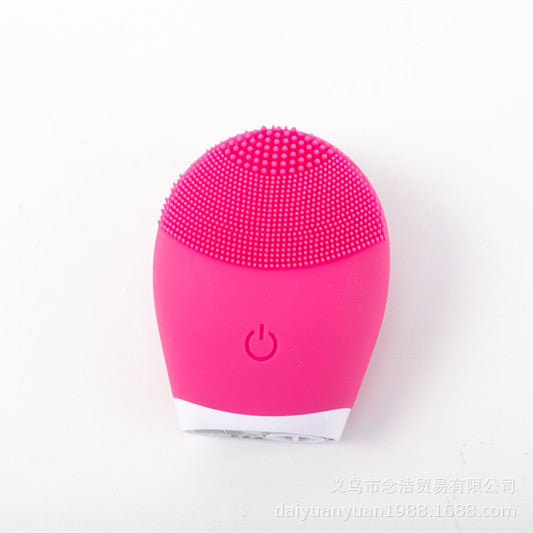 電動超音波シリコンフェイシャルクレンザー