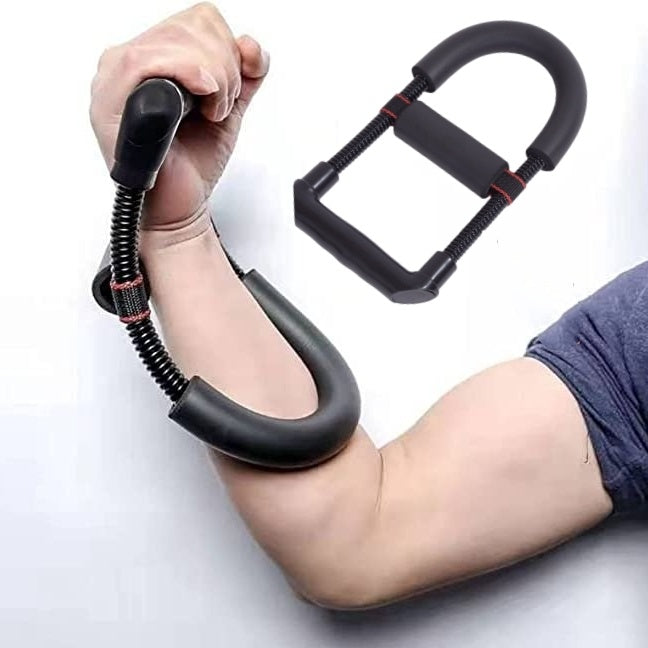 Grip Power Wrist Forearm Hand Grip Arm Trainer Adjustable Forearm Hand Wrist Exercise Force Trainer Power Strengthening Grip Fitness