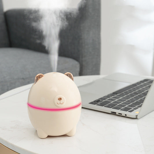 ミニベア加湿器スプレーアロマランプ
