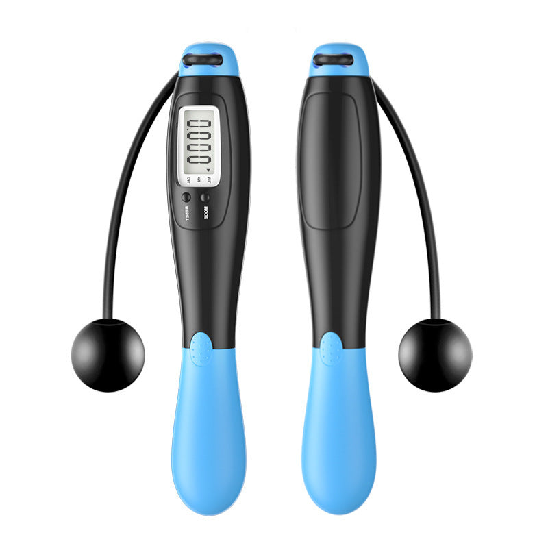 Cordless Skipping Rope, Smart Electronic Digital Wireless Skipping Rope, Calorie Burning, Fitness, Bodybuilding, Exercise, Skipping Rope