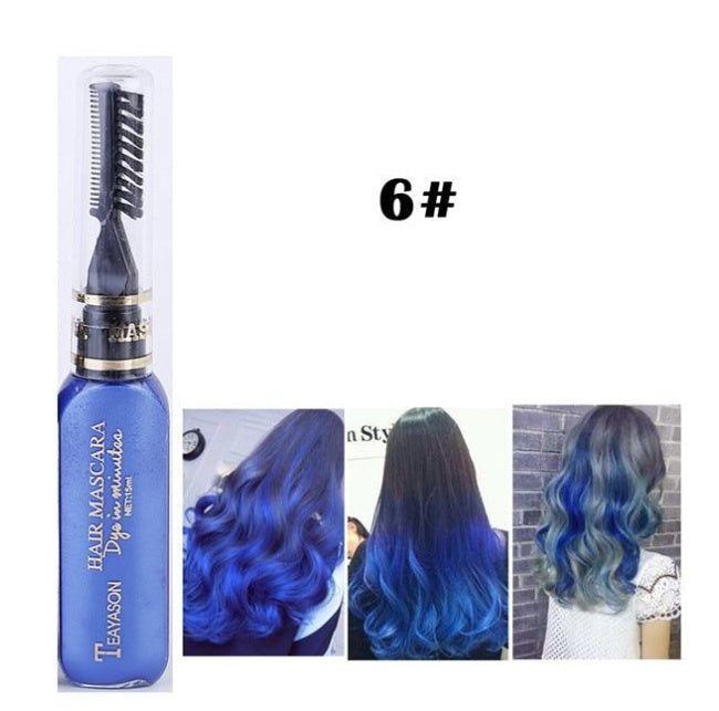 temporary hair color mascara