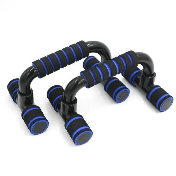 H-Shaped Push Up Stand Sponge Hand Grips ABS Fitness Chest Training Grip Bar Fitness Exercise Trainer