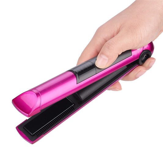 USB充電ボリュームストレート二用途ヘアピンストレートナーポータブルミニワイヤレス充電