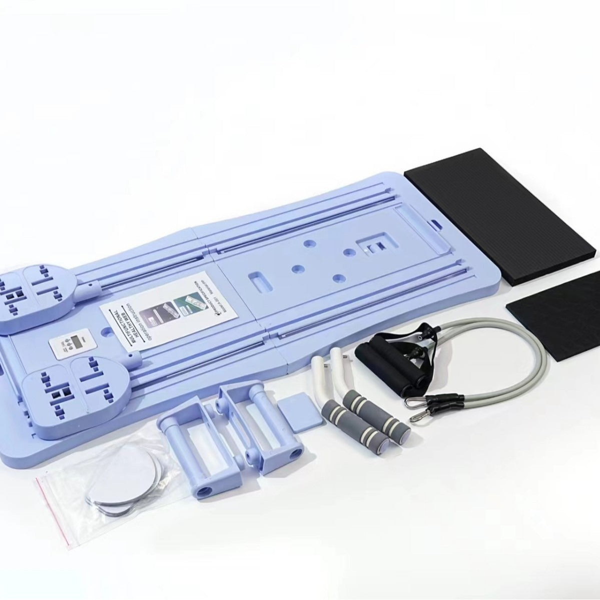 4-in-1 折りたたみ式自動反発ホームエクササイズ、腹筋強化ボード
