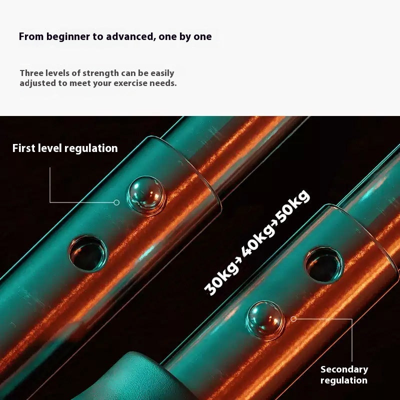 多機能U字型アームストレングスチェストトレーナー 調整可能な前腕強化器 自宅用ジム器具 ボディビル用