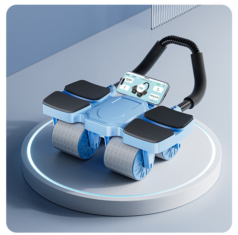 アブドミナルホイール自動反発アプリ付きスポーツフィットネス機器