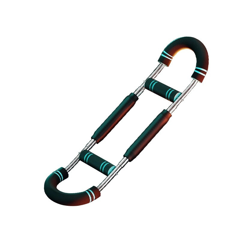 多機能U字型アームストレングスチェストトレーナー 調整可能な前腕強化器 自宅用ジム器具 ボディビル用