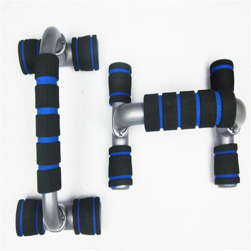 H-Shaped Push Up Stand Sponge Hand Grips ABS Fitness Chest Training Grip Bar Fitness Exercise Trainer