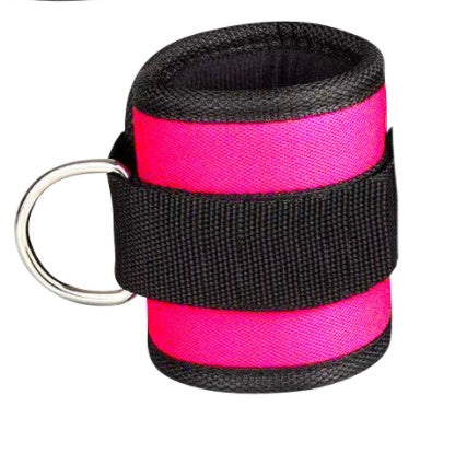 New D-Ring Ankle Strap Buckle Adjustable Ankle Weights Gym Leg Ankle Cuff Power Weight Lifting Fitness Rope 1/2 Piece