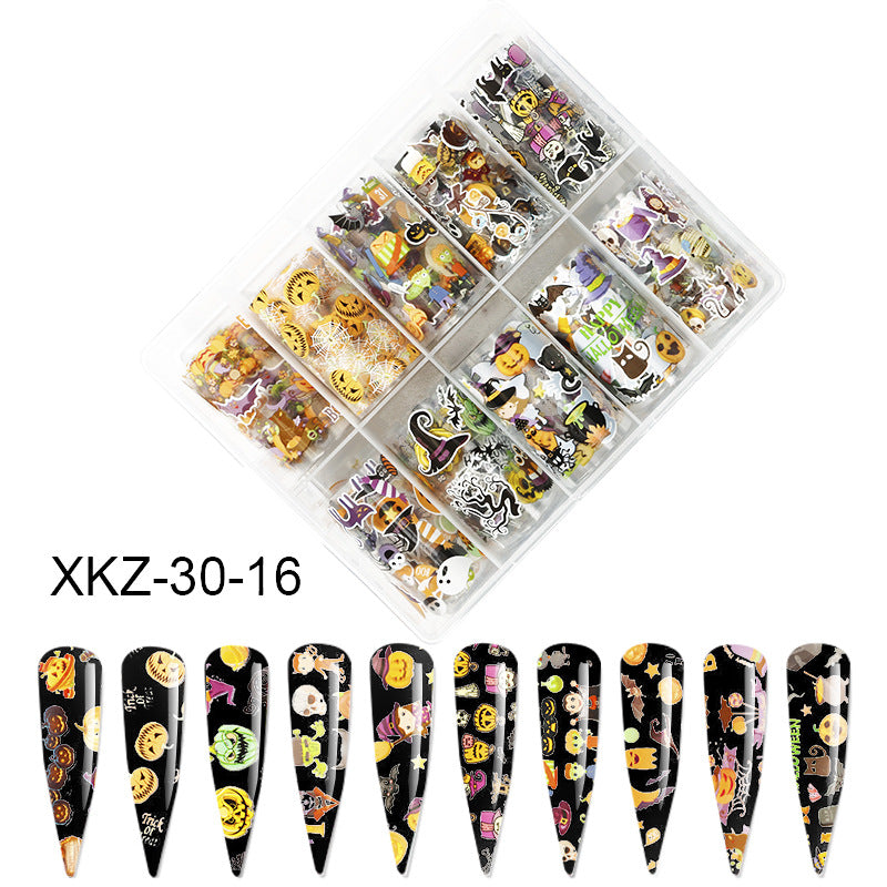 ネイル バタフライ レーザー スター 転写ペーパー ・DIY 欧米風 ネイルスター 転写ペーパー ステッカー