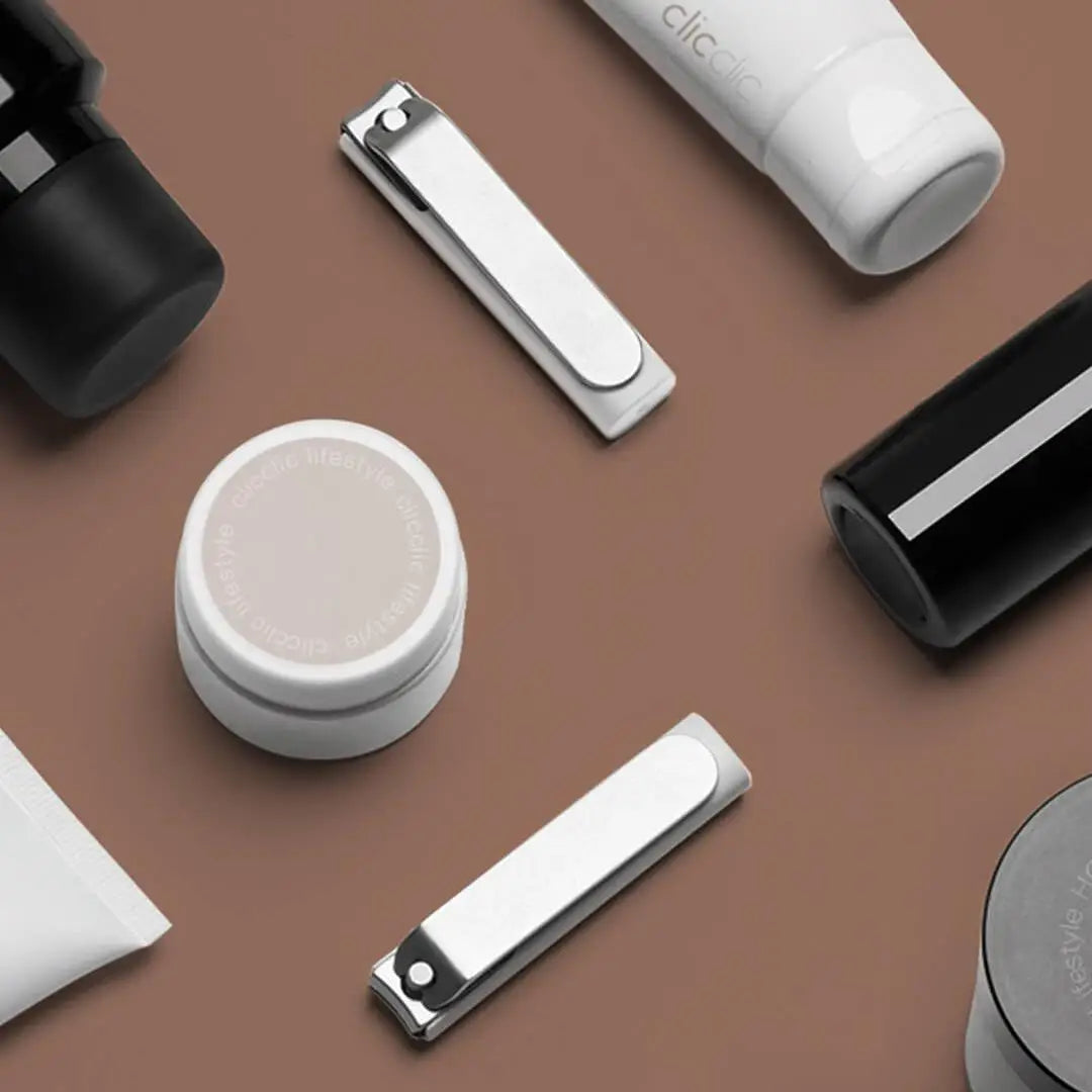 XIAOMI Mijia 防滴爪切り 420ステンレススチール 鋭利で耐久性のあるポータブルペディキュアトリマー 爪やすり 収納シェル付き