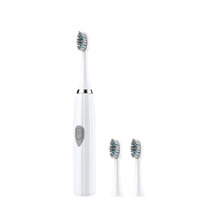 Electric Toothbrush for Adults, Soft DuPont Bristles, Portable Battery, Durable, IPX7 Waterproof, Intelligent Effective Oral Care