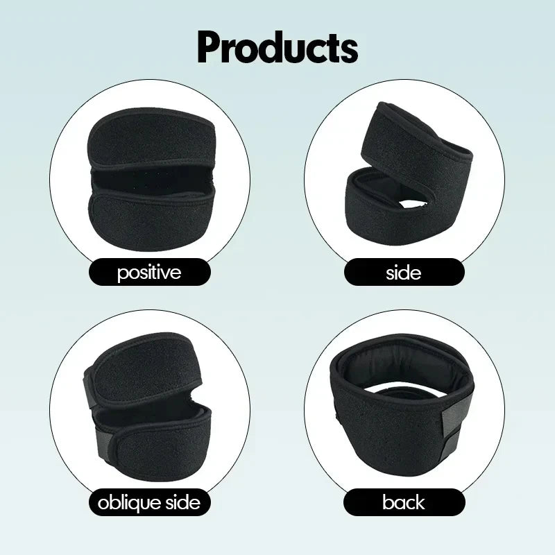 1Pcs Adjustable Sports Knee Pads Patella Band Elastic Bandage Band Football Basketball Sports Knee Pads Fitness Sports Knee Brace