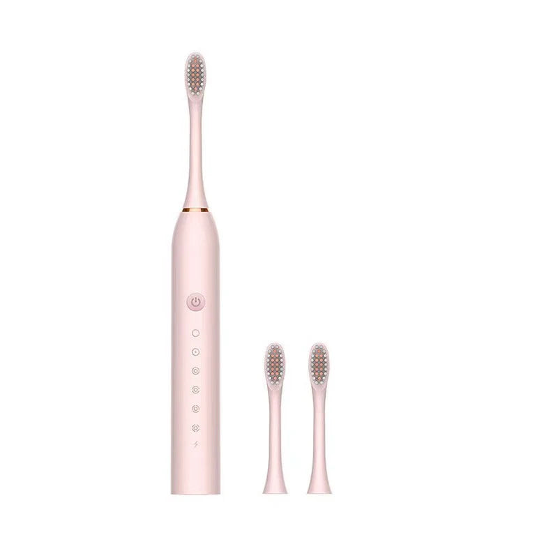 Sonic Electric Toothbrush for Adults, IPX7 Waterproof DuPont Brush Head, USB Rechargeable, High Frequency Cleaning, 6 Cleaning Modes