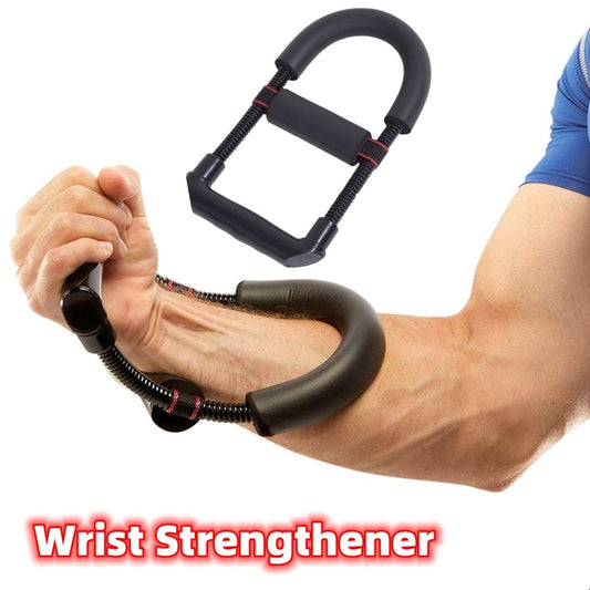 Grip Power Wrist Forearm Hand Grip Arm Trainer Adjustable Forearm Hand Wrist Exercise Force Trainer Power Strengthening Grip Fitness