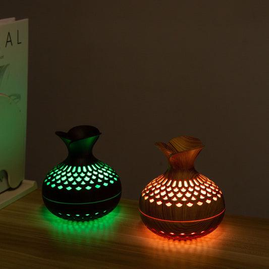 ミニデスクトップクリエイティビティ三葉の花加湿器